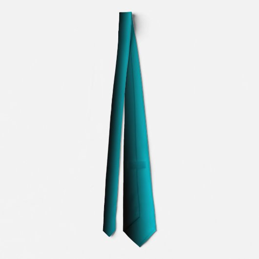 Sky Blue Electric Flash Neck Tie Krawatte (Rückseite)