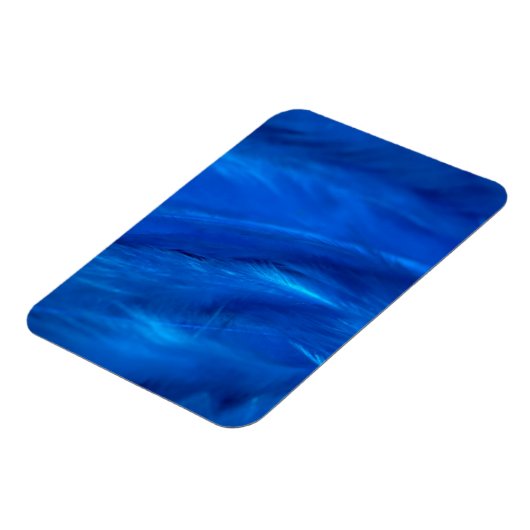 Sky Blue Feathers and Down Magnet (Linke Seite)
