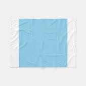 Sky Blue Fleecedecke (Vorderseite (Horizontal))