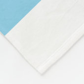 Sky Blue Fleecedecke (Ecke)