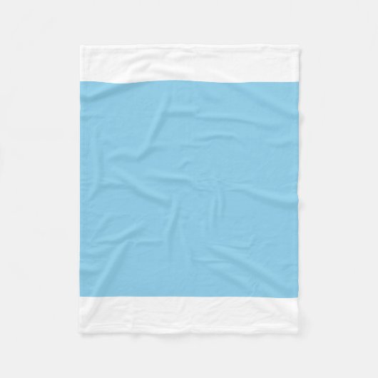 Sky Blue Fleecedecke (Vorderseite)