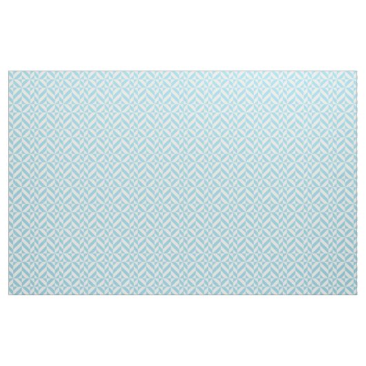Sky Blue Geometric Deko Cube Pattern Stoff (Yard (91,4 cm))