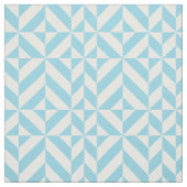 Sky Blue Geometric Deko Cube Pattern Stoff (Muster)