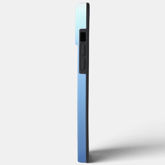Sky Blue Gradient Case-Mate iPhone Hülle (Rückseite / Links)