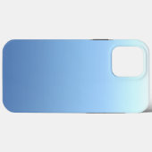 Sky Blue Gradient Case-Mate iPhone Hülle (Rückseite (Horizontal))