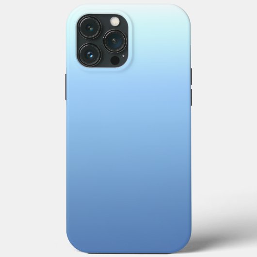 Sky Blue Gradient Case-Mate iPhone Hülle (Rückseite)