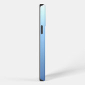 Sky Blue Gradient iPhone Hülle (Rechte Seite)