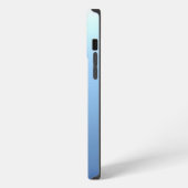 Sky Blue Gradient iPhone Hülle (Linke Seite)