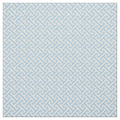 Sky Blue Greek Key Pattern Stoff (Muster)