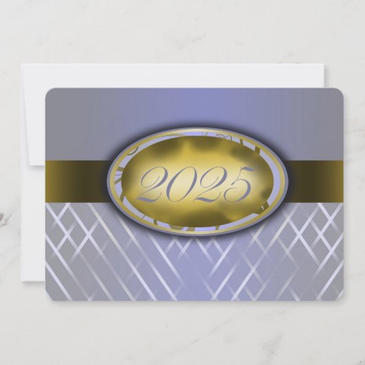 Sky Blue Harvest and Gold Class of 2025 Einladung (Vorderseite)