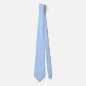 Sky blue Herren Seide Solid Blue Hochzeit Krawatte (Vorderseite)