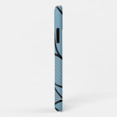 Sky Blue Hues Creative Verlass Pattern Case-Mate iPhone Hülle (Hinten/Rechts)