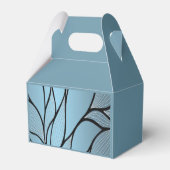 Sky Blue Hues Creative Verlass Pattern Geschenkschachtel (Rückseite)