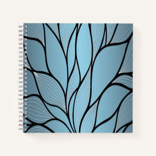 Sky Blue Hues Creative Verlass Pattern Notizblock