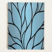 Sky Blue Hues Creative Verlass Pattern Planer (Vorderseite)