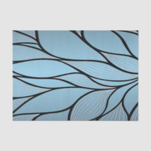 Sky Blue Hues Creative Verlass Pattern Seidenpapier