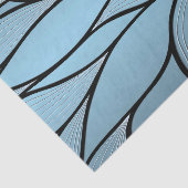 Sky Blue Hues Creative Verlass Pattern Seidenpapier (Ausschnitt)