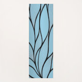 Sky Blue Hues Creative Verlass Pattern Yogamatte (Vorderseite)