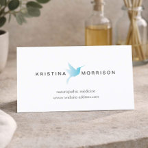 Sky Blue Hummingbird Logo Naturopath, Gesundheit
