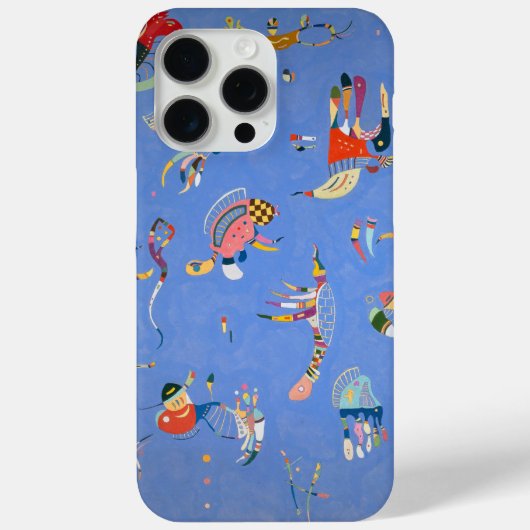 Sky blue, Kandinsky Fine Art Case-Mate iPhone Hülle (Rückseite)