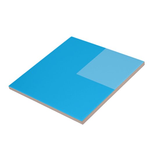 Sky Blue Keramik Tile Fliese (Seite)