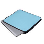 Sky Blue Laptopschutzhülle (Vorne Knopf)