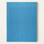 Sky Blue & Linen Planer (Rückseite)