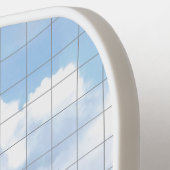 Sky Blue mit Name Pickleball Paddle (Linke Seite)