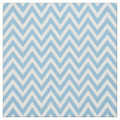 Sky Blue Modern Zickzack Stripes Stoff (Muster)