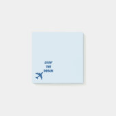 Sky Blue Notes Post-it Klebezettel (Vorderseite)
