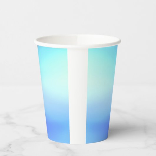 Sky Blue Paper Cup Pappbecher (Links)