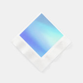 Sky Blue Paper Napkin Serviette (Ecke)