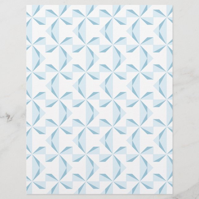 Sky Blue Pinwheels Artikel (Vorderseite)