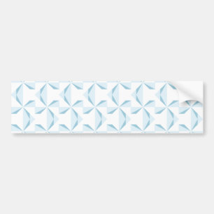 Sky Blue Pinwheels Autoaufkleber