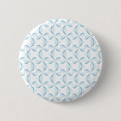 Sky Blue Pinwheels Button (Vorderseite)