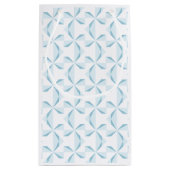 Sky Blue Pinwheels Kleine Geschenktüte (Rückseite)