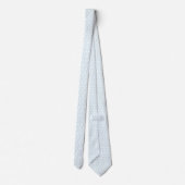 Sky Blue Pinwheels Krawatte (Rückseite)