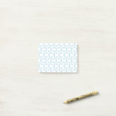 Sky Blue Pinwheels Post-it Klebezettel (Auf Schreibtisch)