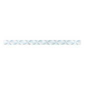 Sky Blue Pinwheels Satinband (Vorderseite)