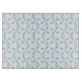 Sky Blue Pinwheels Schneidebrett (Vorderseite)