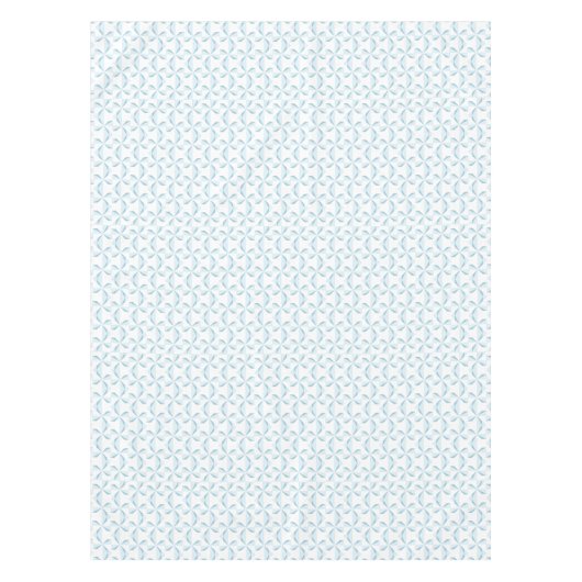 Sky Blue Pinwheels Tischdecke (Vorderseite)