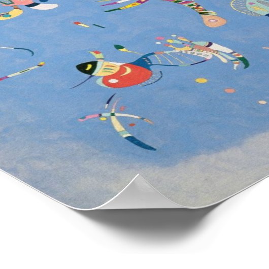 Sky Blue Poster (Ecke)