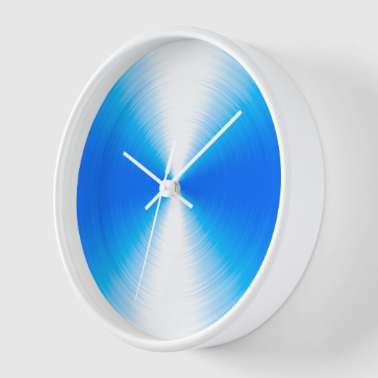 Sky Blue Radiant Contemporary Uhr (Winkel)