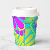 Sky Blue Rainbow Melt Pappbecher (Rechts)