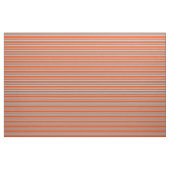 Sky Blue & Red Colored Lines Stoff (Fat Quarter (45,7 x 55,9 cm))