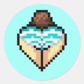 Sky Blue Shimapan Sticker (Vorderseite)