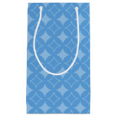Sky Blue Shippo Muster Kleine Geschenktüte (Vorderseite)