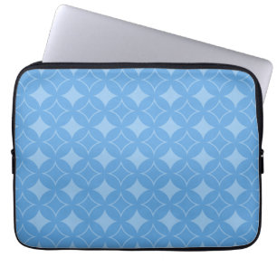 Sky Blue Shippo Muster Laptopschutzhülle