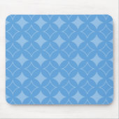 Sky Blue Shippo Muster Mousepad (Vorne)