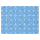 Sky Blue Shippo Muster Tischdecke (Vorderseite (Horizontal))